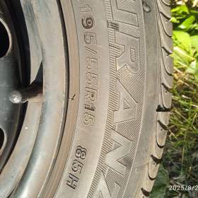 Foto inzerátu S.fabia, Octavia: kompletní sada letních kol,1900k.c.