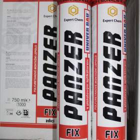 Fotka k inzerátu Zdící montážní pistolová pěna PANZER FIX 750 ml / 19645651