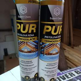 Termoizolační stříkaná pistolová pěna  / 19564190