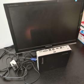 PC Lenovo IdeaCentre Q180 + monitor / 19566052