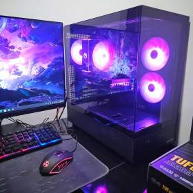 Herní PC AMD Ryzen 5 5600, RTX3060Ti, 16GB, M.2 SSD 1TB, WIFI+BT, ARGB, NOVÉ/ZÁRUKA / 19568524
