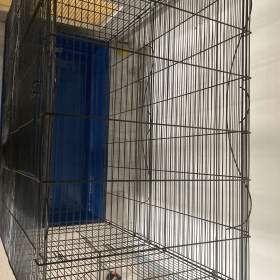 Foto inzerátu Klec Alexia činčila, fretka, osmák 100 x 53 x 120 výška, spodek tmavě modrý