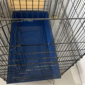 Foto inzerátu Klec Alexia činčila, fretka, osmák 100 x 53 x 120 výška, spodek tmavě modrý