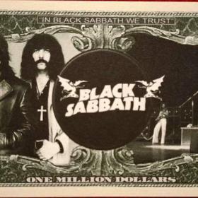 Foto inzerátu Pamětní bankovka BLACK SABBATH 1000000 USD