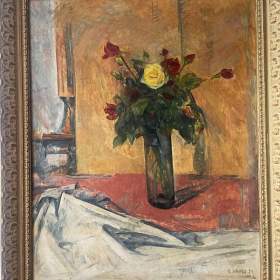 Prodám starožitný obraz, J. Kapec / 19578023