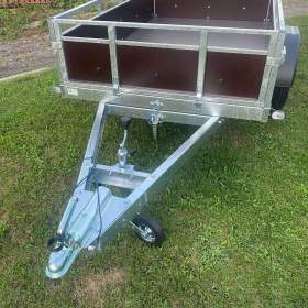 přívěsný vozík AGA KIT nebržděný – P1, ložná plocha 2030x1230x300 mm + 100 mm reling / 19578089