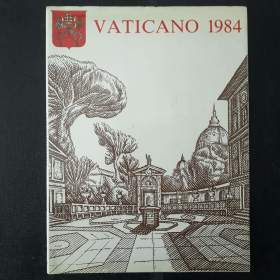 Vaticano 1984 (Vatikán) -  kompletní album známek a pohlednic / 19578125