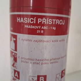 Foto inzerátu hasící přístroj 1 kg