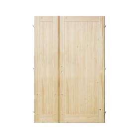 H dveře dvoukřídlé SLIM plné 125cm / 19578577