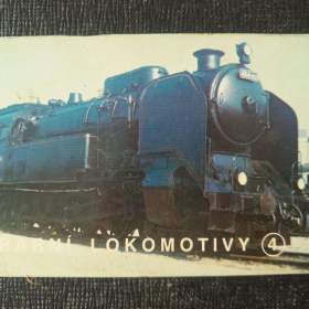 Foto inzerátu Parní lokomotiva 464.102 - obrázek ROH železničářů Brno