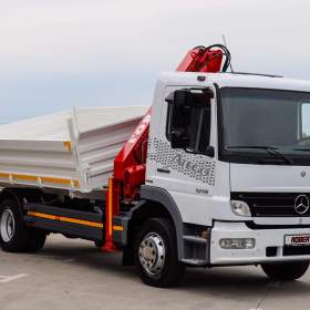 Foto inzerátu MERCEDES ATEGO 1218 TŘÍSTRANNÝ SKLÁPĚČ + HYDRAULICKÁ RUKA