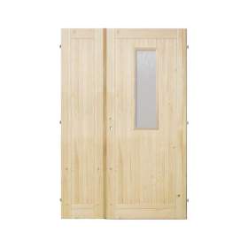 H dveře dvoukřídlé SLIM sklo 125cm / 19579832