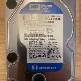 640 GB 3,5 HDD WD Caviar SE16 WD6400AAKS / 19584796