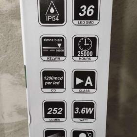 Foto inzerátu Stojací lampa MODENA 36 LED - sada 4Ks