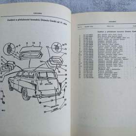 Foto inzerátu Seznam náhradních dilu na veterán Škoda Octavia(čtěte popis)