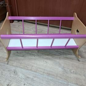 Fotka k inzerátu Dřevěná kolébka pro panenku / 19098123