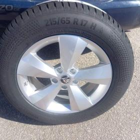 Š. Kodiaq,(2)/VW Tiguan - NOVÁ zimní Alu sada s TPMS- 215/65R17 / 19585967