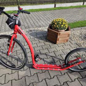 Koloběžka KOSTKA TOUR MAX (G6) červená / 19587332