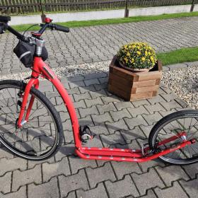Koloběžka KOSTKA TOUR MAX (G6) červená / 19587332