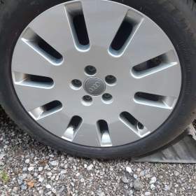 Fotka k inzerátu Prodám alu kola AUDI 4E0601025Q , 7.5 x 18, et 40, 5x112 + letní pneu MICHELIN PRIMACY  / 18160049