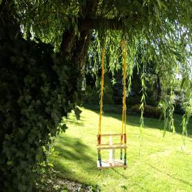 Fotka k inzerátu dětská houpačka dřevěná / 19651341