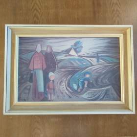 Fotka k inzerátu Obraz -  Čapek / 17945720