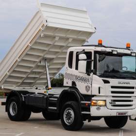 Foto inzerátu SCANIA P440 4X4 TŘÍSTRANNÝ SKLÁPĚČ / VYKLÁPĚČ 53.000KM EU5