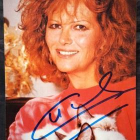 Fotka k inzerátu Originál autogram podpis Claudia Cardinale / 19445213