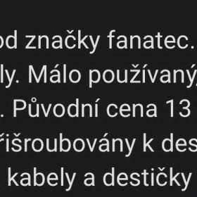 Foto inzerátu Set fanatic volant a pedaly