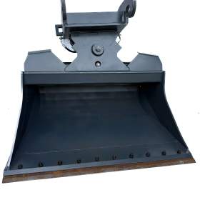 Foto inzerátu SKANDINÁVSKÁ hydraulická příkopová lopata 160cm 12-16t