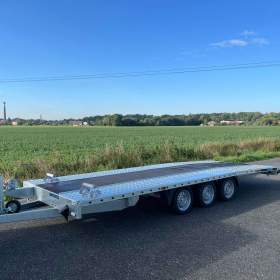 Foto inzerátu Přívěs na auta Martz UNIDECK 550 3500kg překl. výplň, kola R13, lomený