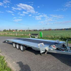 Foto inzerátu Přívěs na auta Martz UNIDECK 550 3500kg překl. výplň, kola R13, lomený
