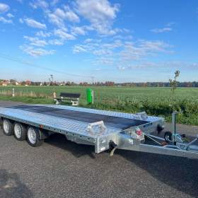 Foto inzerátu Přívěs na auta Martz UNIDECK 550 3500kg překl. výplň, kola R13, lomený