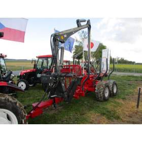 Vyvážečka na dřevo ZM5004 5000kg vzduch brzdy / 19600120