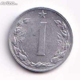 1 haléř ČSR 1954  / 19600886