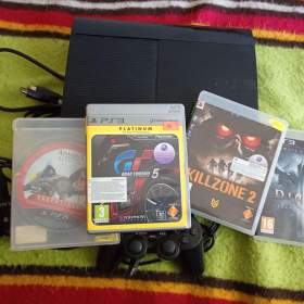 PlayStation 3 4 hry 1500,-  top stav / 19602744