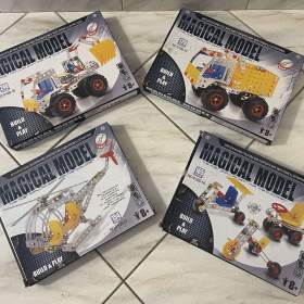 Fotka k inzerátu Zánovní stavebnice Magical Model 4ks. / 19186377