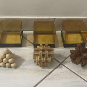 Fotka k inzerátu Nové dřevěné hlavolamy. / 19655256