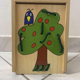 Provlékací dřevěné obrázky. / 19604224