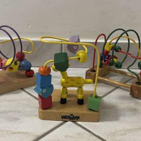 Foto inzerátu Dětské dřevěné labyrinty.