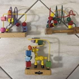 Dětské dřevěné labyrinty. / 19604280