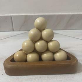 Foto inzerátu Dřevěný hlavolam.