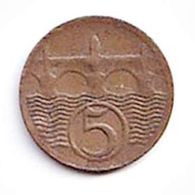 5 haléř ČSR 1927  / 19607508