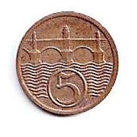 Fotka k inzerátu 5 haléř ČSR 1931  / 18524155