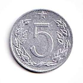 5 haléř ČSR 1953  / 19607538