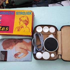 Fotka k inzerátu Koupím starý masažní strojek ITES 721, 722 pouze s krabičkou / 19173148