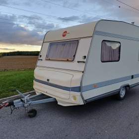 Karavan Bürstner + toaleta + předstan + nová STK + 100 km/h  / 19609155