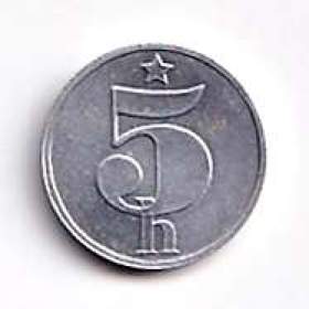 5 haléř ČSR 1990  / 19609366