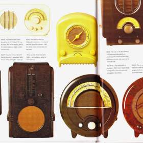 Fotka k inzerátu Kniha Bakelite Radios (Bakelitová rádia), Orange Books -  Sběratelská edice / 17225478