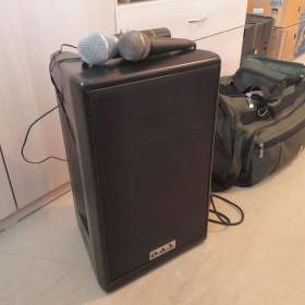 Fotka k inzerátu Reproduktor a 2 mikrofony D. A. S. -  60 W / 19471433